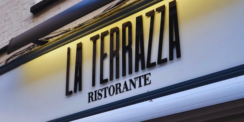 La Terrazza shop front