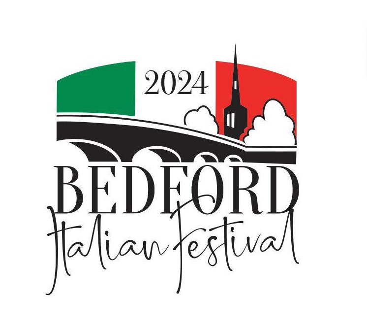 Logo for Bedford Italian festival 2024