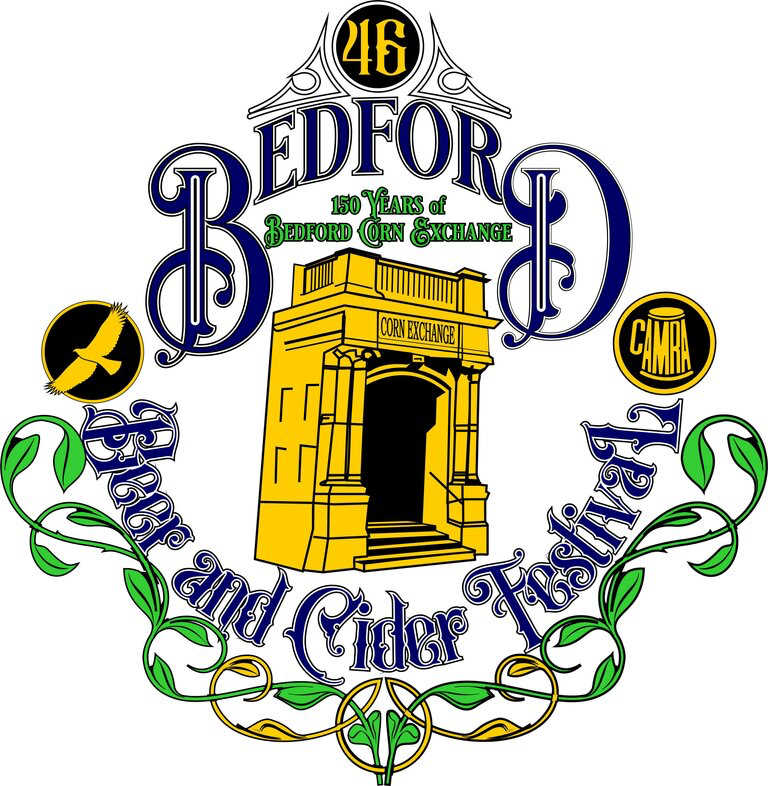 Logo for Beer & Cider Festival at Bedford Corn Exchange