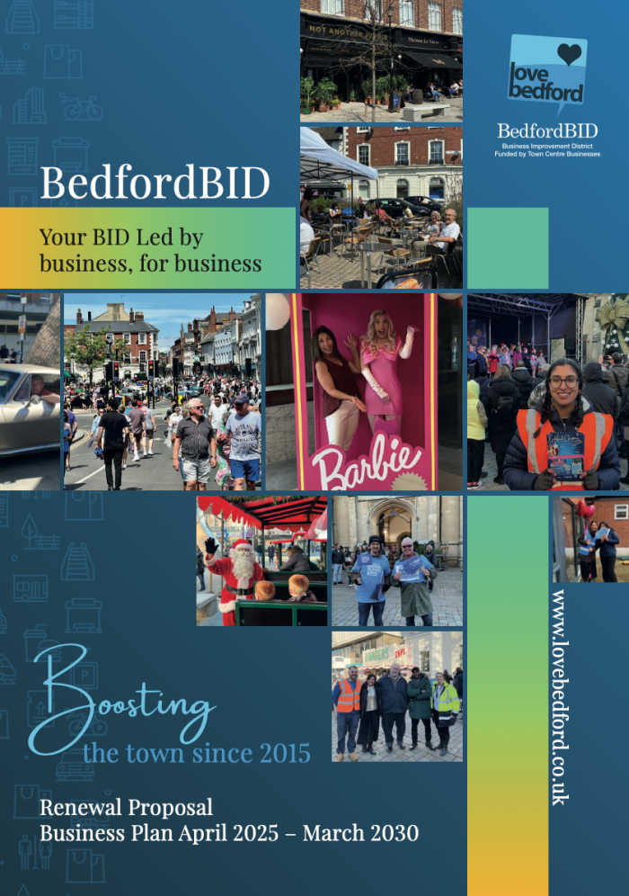 Cover of BedfordBID Business Plan 