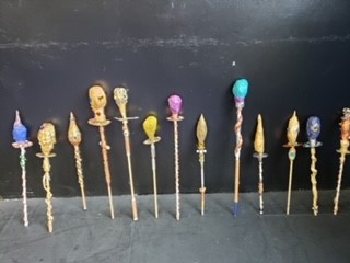 Creative Days crafted wands for Halloween