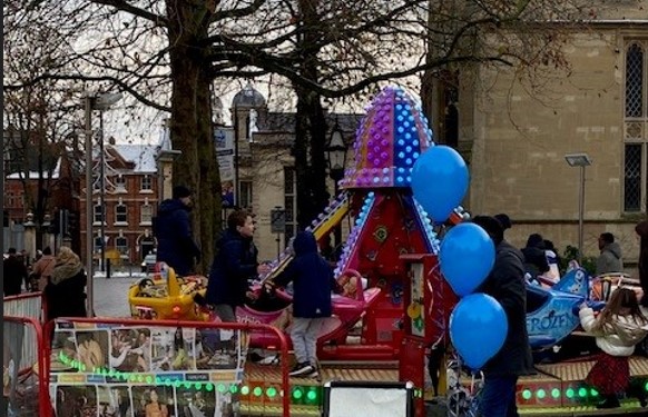 Bedford Council funfair rides