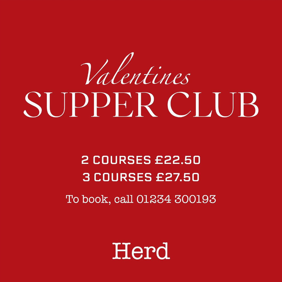 Herd Valentines Day supper club