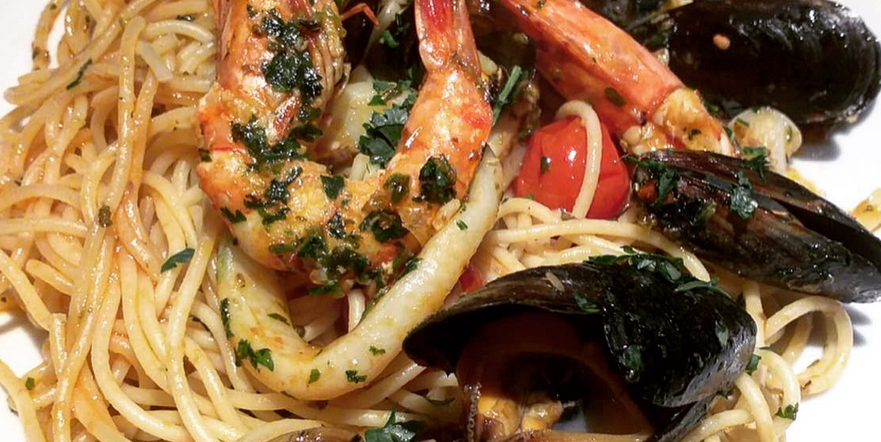 Eatalia fresh seafood pasta