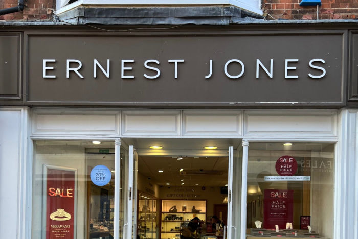 Ernest Jones store front