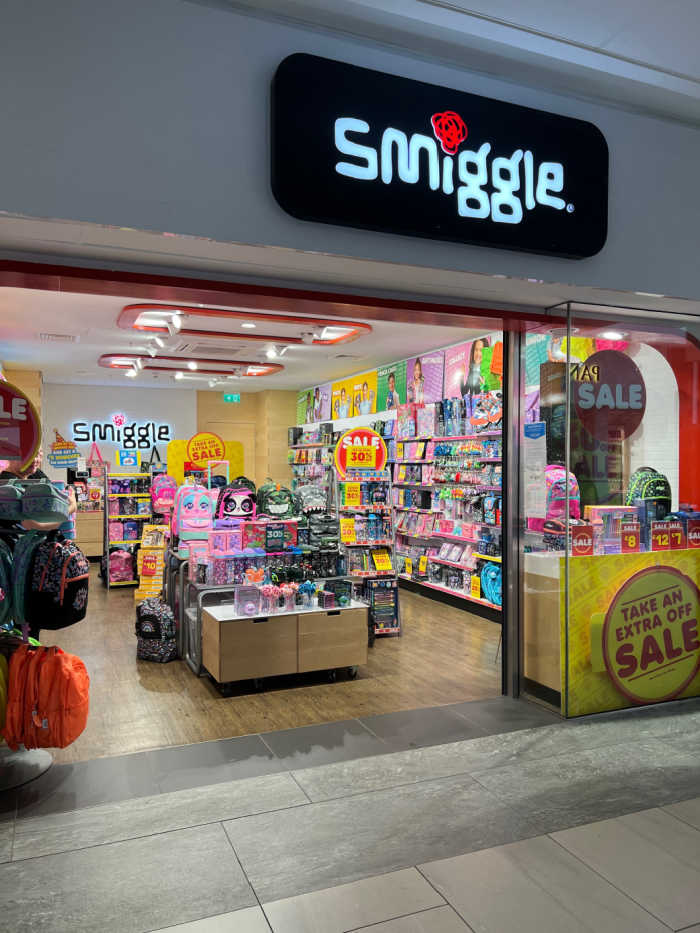 Smiggle shopfront