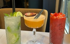 La Terrazza selection of cocktails
