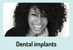 MyDentist person with dental implants