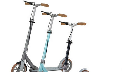 Rollback World selection of three scooters