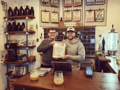 Beerfly named Young Members Pub of the Year by North Beds CAMRA