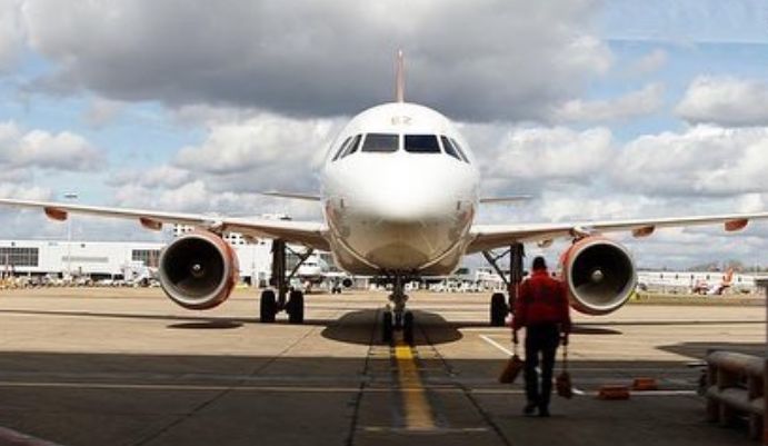 plane at the airport