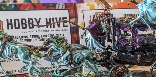 Hobby Hive picture of packaging and figurines