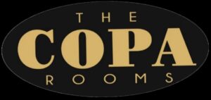 Copa Rooms gold and black logo