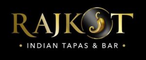 Rajkot black and gold logo