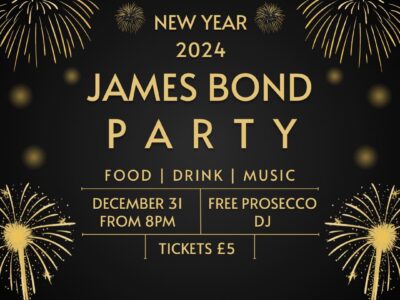 New Year’s Eve James Bond Party