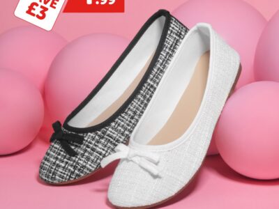 £3 off ballerina shoes at Shoezone