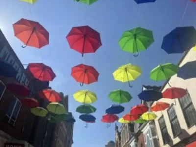 Umbrellas celebrate diversity, whilst offering brolly good fun!