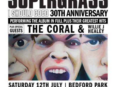 Supergrass with the Coral & Willie J Healey – Bedford Summer Sessions