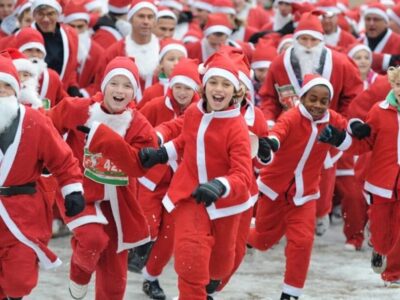 Keech Santa Run Bedford
