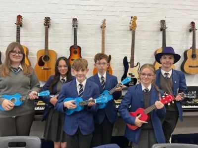 Got a library card? Borrow a Ukulele at Bedford Central Library