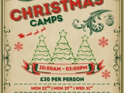 Christmas Parkour Camps – 22nd, 29th & 31st December