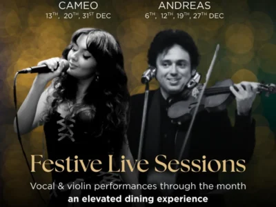 Festive Live Sessions at Nazar Turkish Kitchen & Bar (Various Dates 6th-31st Dec)
