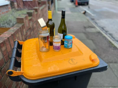 Kerbside glass recycling launched in Bedford Borough, food waste caddies on the way