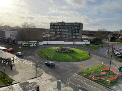 An improved gateway into Bedford town centre at Greyfriars