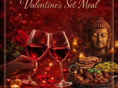 Celebrate Valentine’s Day at Blue Monk Nepalese & Indian Restaurant