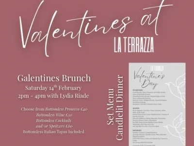 Celebrate Valentine’s Day at La Terrazza