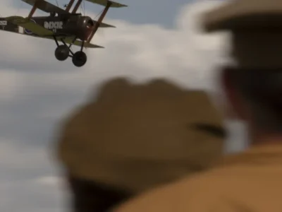 Military Air Show at Shuttleworth