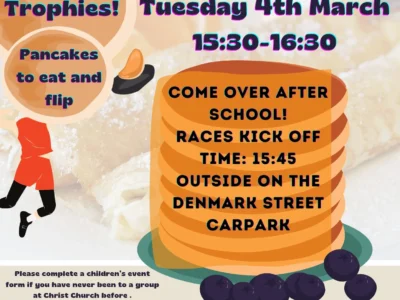 The Pancake Olympics by Christ Church Bedford