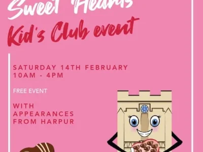 Join the fun at Sweet Hearts Kid’s Club this Valentine’s Day