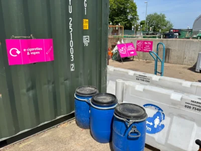 Don’t bin it – recycle it: Bedford Borough backs safe vape disposal campaign