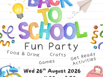 Back to School Fun Party