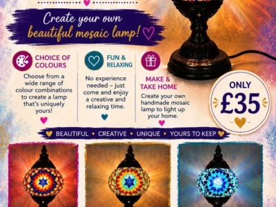 Mosaic Lamp Workshop