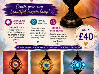 Mosaic Lamp Workshop