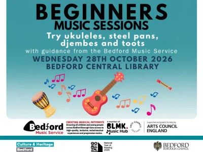 Beginners Music Sessions at Bedford Library
