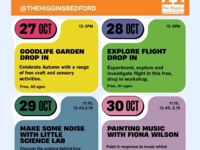Half term fun at the Higgins Bedford